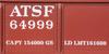Bachmann Trains - 40' Gondola - Santa FE #64999 - Oxide Red - HO Scale