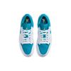 Air Jordan 1 Low Aquatone Herren Sneakers Blau Celestial-Gold Weiß 553558-174