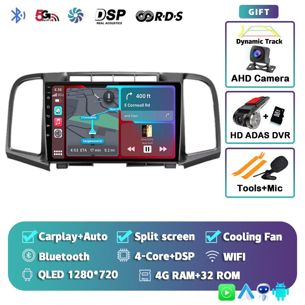 Android14 Carplay Auto For Toyota Venza 2008 - 2012 2013 2014 2015 2016 Car Radio Multimedia Player Video Stereo WIFI+4G BT 2DIN