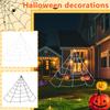 Halloween Decorations  Webs Triangular Shape Of The Net Can Be Decorated Inside And Outside The House Can Bring Different Effects
