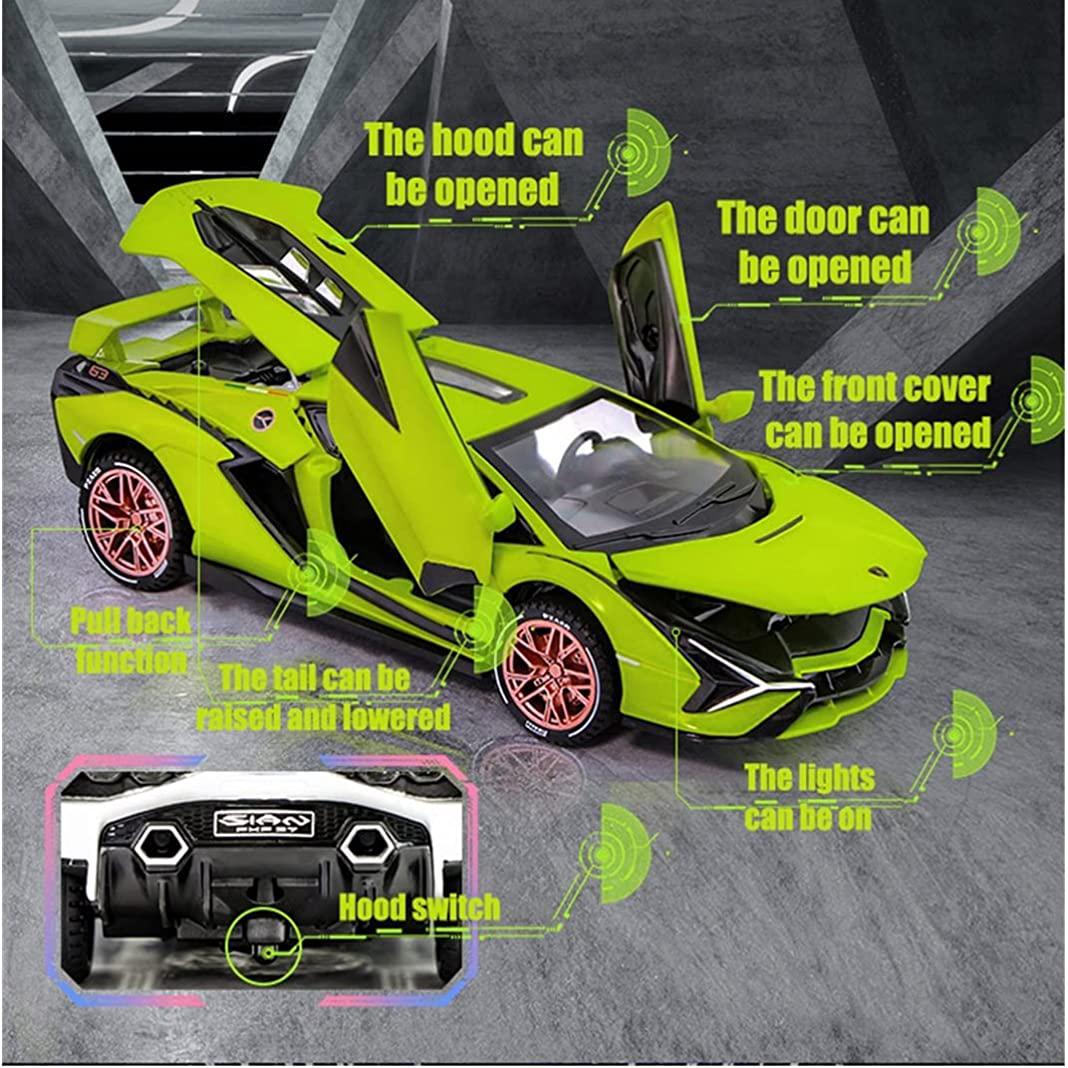 1:32-масштабная модель автомобиля Lambo Sian — фото 3