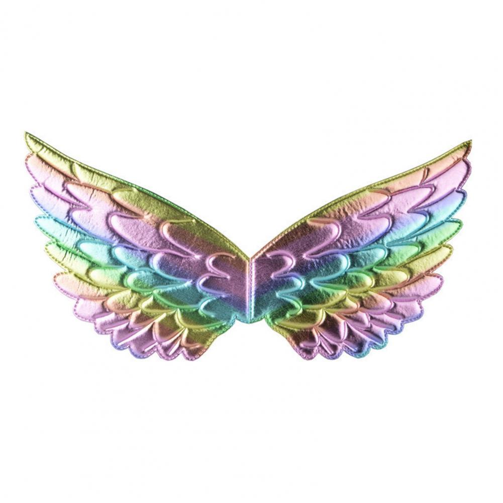 Ali da Unicorno Arcobaleno Festa di Compleanno Ali Colorate Natale Halloween Festa di Compleanno Props Cosplay Decorazioni per Baby Shower