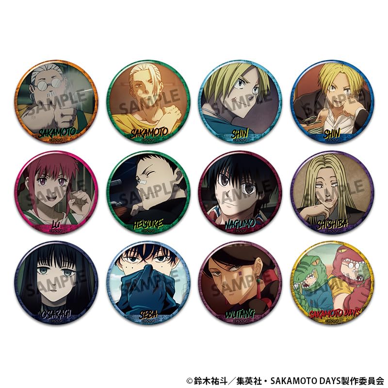 SAKAMOTO DAYS Can Badge Collection Vol.2 (50 Badges In 1 Box)