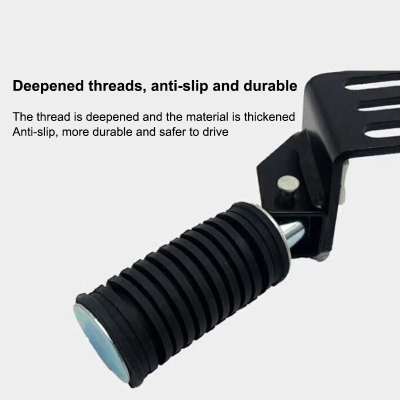 Faltbare Universelle Motorrad-Fußrasten 1 Paar Beifahrerfuß Anti-Rutsch Hängender Tritt Aluminiumlegierung Original-Bodenplatten-Teile