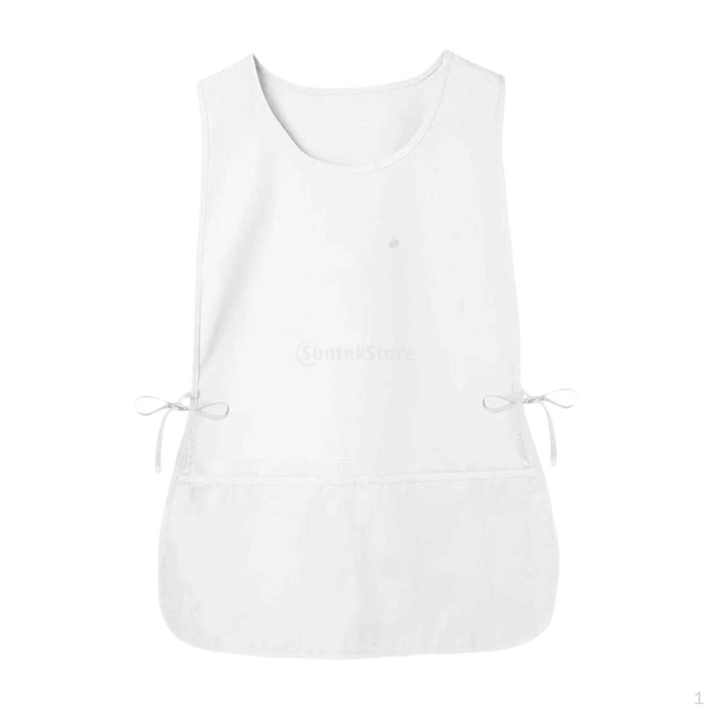 Zástěra Boční vázání Kapsy Číšník Bryndák Kuchař pro Krásu Nehty Kosmetologii