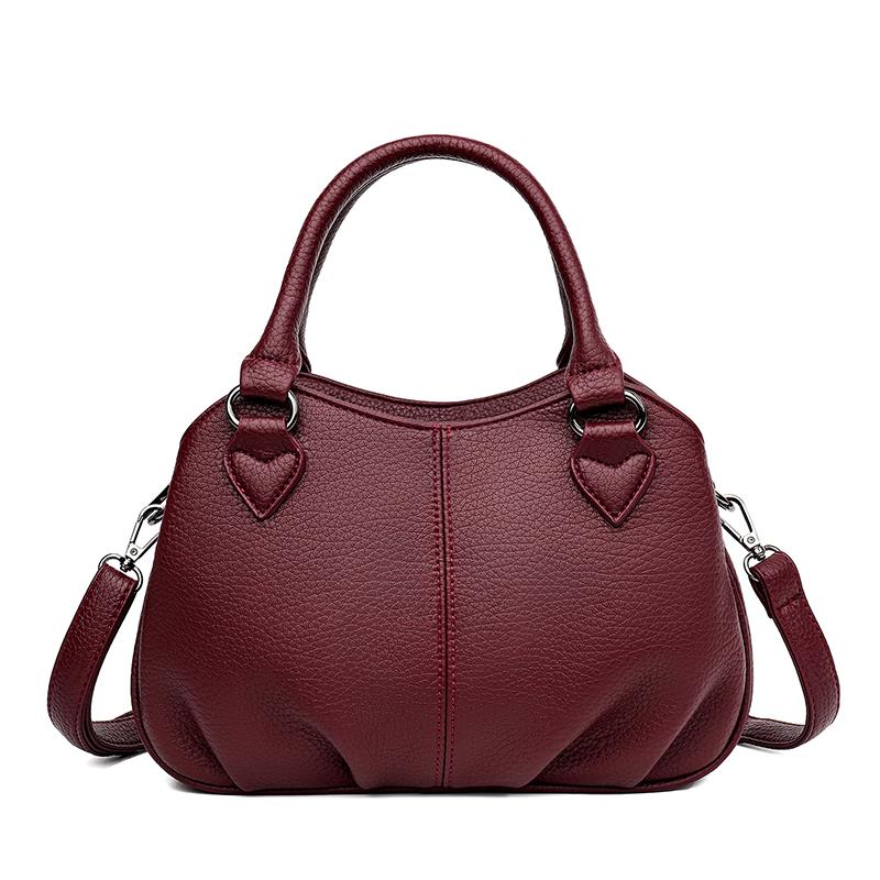 New PU Leather Women's Fashi Handbag Shoulder Crossbody Bag Casual Tote Purse Ladies Top Handle Satchel For Daily Work Travel