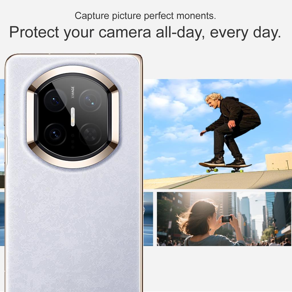 For Huawei Mate X7 Glass IMAK High Definition Glass Lens Film Self-positioning Version Black Version