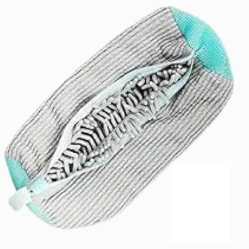 

TAMAZI Shoe Laundry Net, Multi-functional Shoe Laundry Bag for Washing Shoes, Durable, Prevents Damage and Shape Loss, Cylindrical, 19cm Diameter x 39