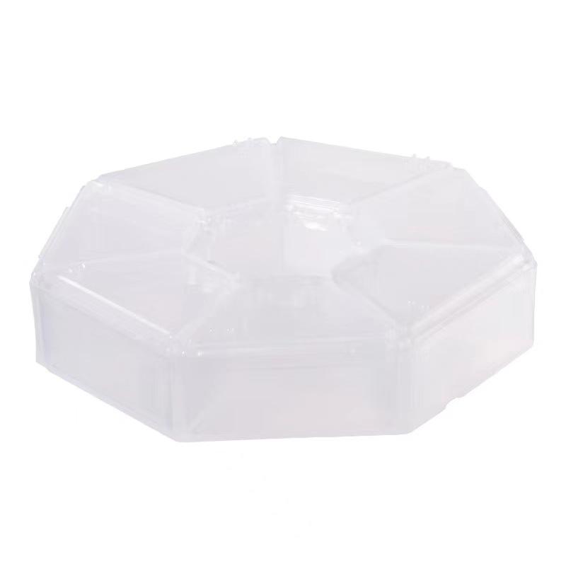 Braille Weekly Sealed Multi-Compartment Portable Pill Storage Box Bagged