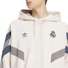Adidas Bluza z kapturem z haftowanym logo Originals Lifestyle Unisex Kremowa IM7466
