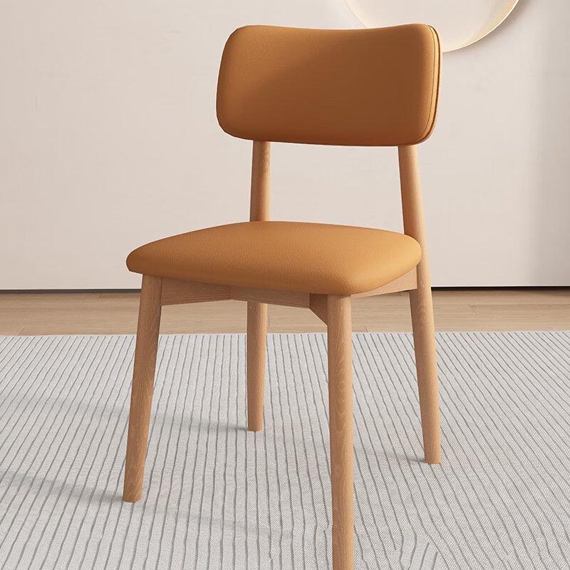 Shengbei Dining Chair - Wood & White