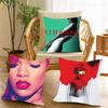 Famous Singer R-RIHANNA Pillow Case Applicable Space For Guest Rooms Interiors Cars Office House Decoration