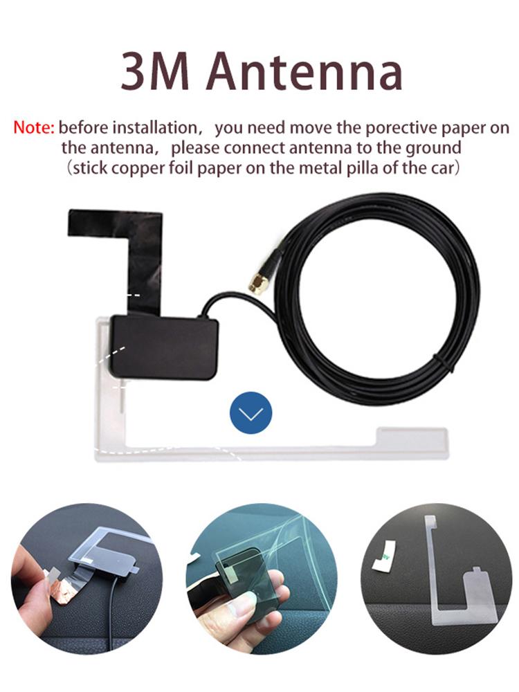 DAB+ Digital Radio Tuner USB 5V USB Dongle Receiver 170-240MHz Car Audio Adapter FM Transmitter Box for Android 5.1 Above Car
