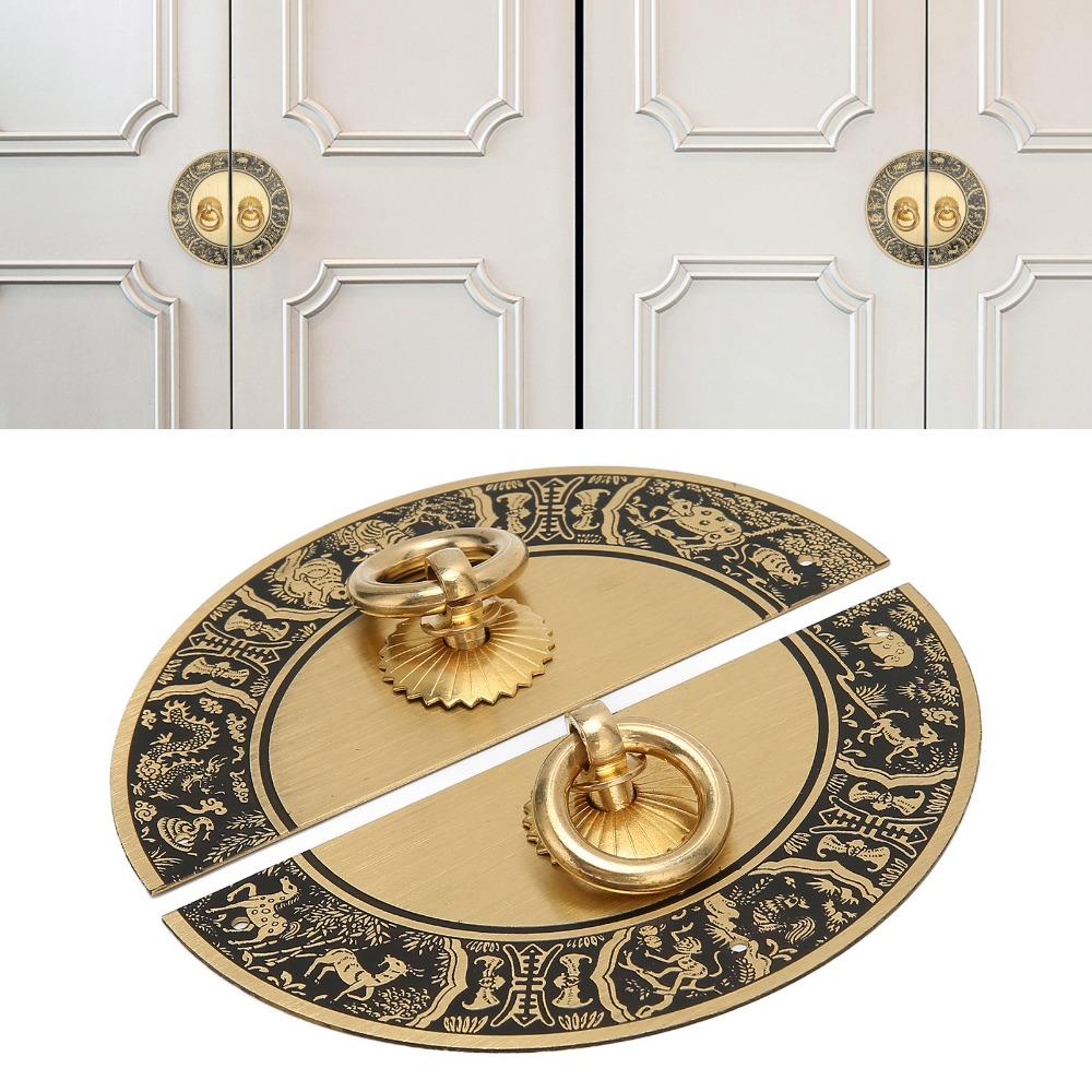 With Screws Double Cabinet Pulls Brass Furniture Handles Antique Cabinet Handles Shoe Cabinet