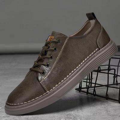 Fashion Genuine Leather Men's Shoes High Quality Spring Casual Shoes for Men Breathable Sneakers Outdoor Walking Sport Shoes Mocassins