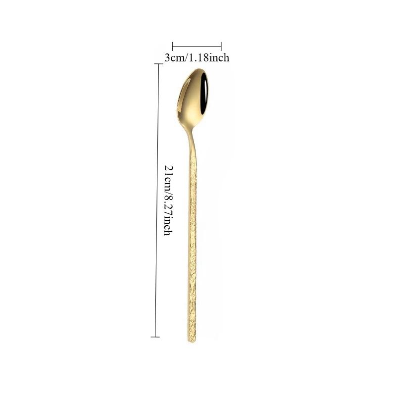 Hammered Golden Cutlery Set ,Stainless Steel Tableware Dinnerware Includes Forks Spoons Knives,Mirror Polished,Dishwasher Safe