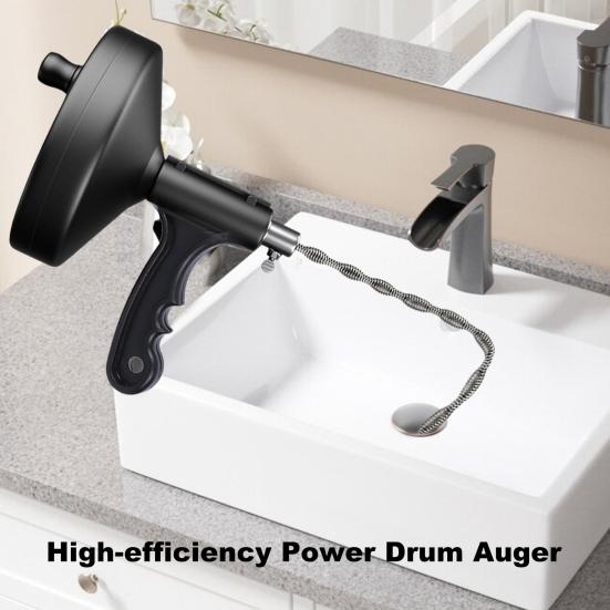 Sewer Unclogger Kitchen Bathtub Bathroom Easy Operation Flexible Steel Wire Drain Pipe