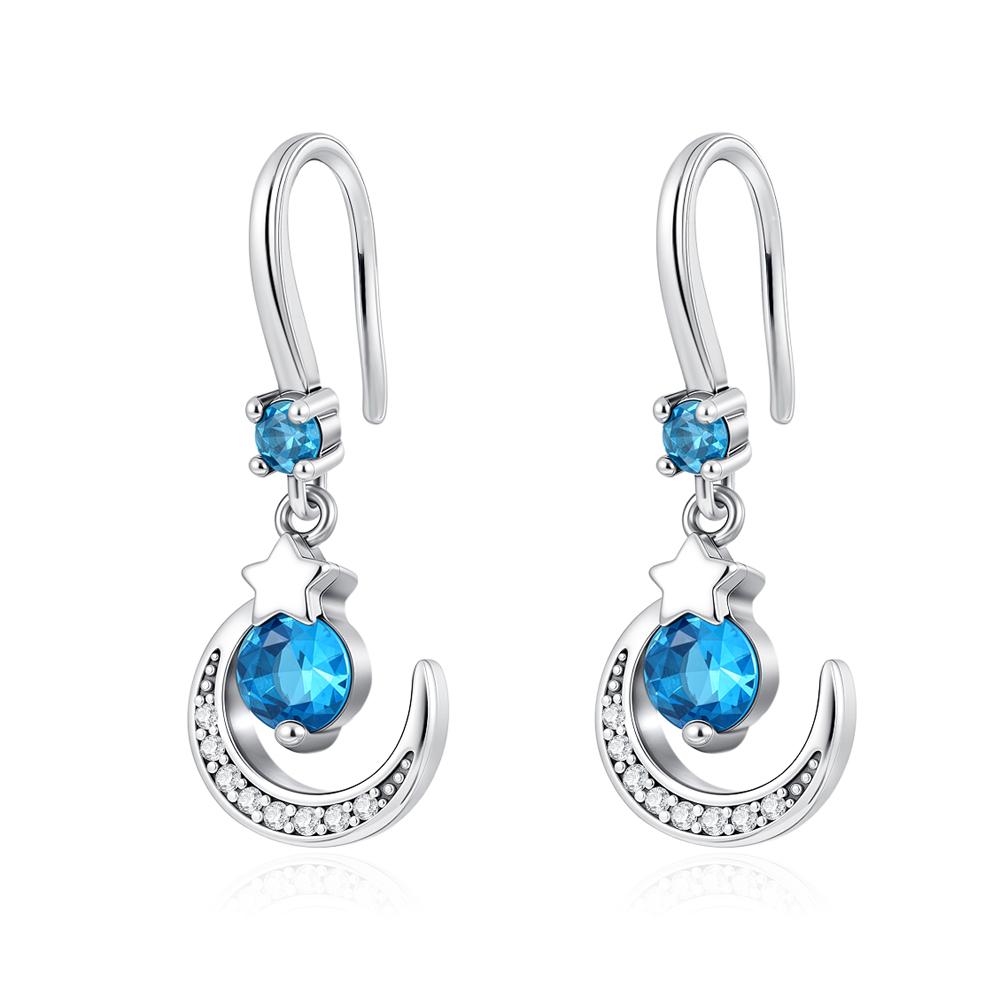 Stitch the Pooh Donald Duck Minnie 925 silver exquisite earring accessories fit birthday party anniversary couple gi