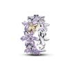 Fashion Luxury 925 Silver Heart, Bow Ring Suitable for European Women's Exquisite Jewelry Gifts