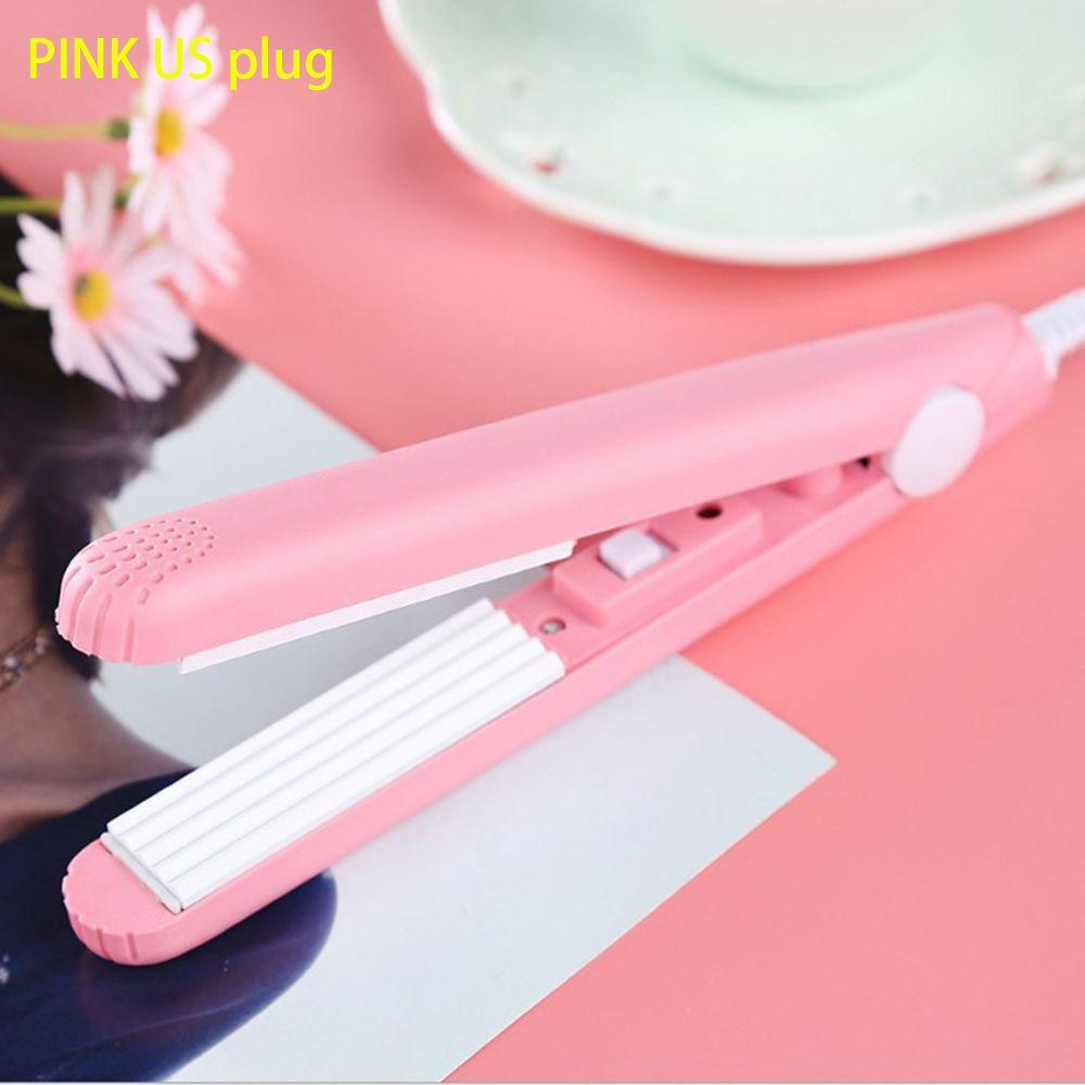 Tool Travel Curling Corrugated Iron Ceramic Straightener  Corrugation Hair Crimper Mini Portable