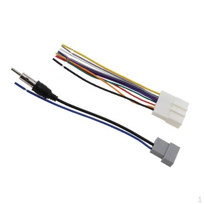 Car Radio Stereo Wiring Harness + Adapter For