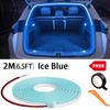 Car high brightness trunk lighting ambient light interior decoration LED wiring free automatic sensing tailgate light strip