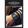 CURREN Simple Business Square Quartz Watches Casual Stainless Steel Bracelet Wristwatch with Auto Date for Men