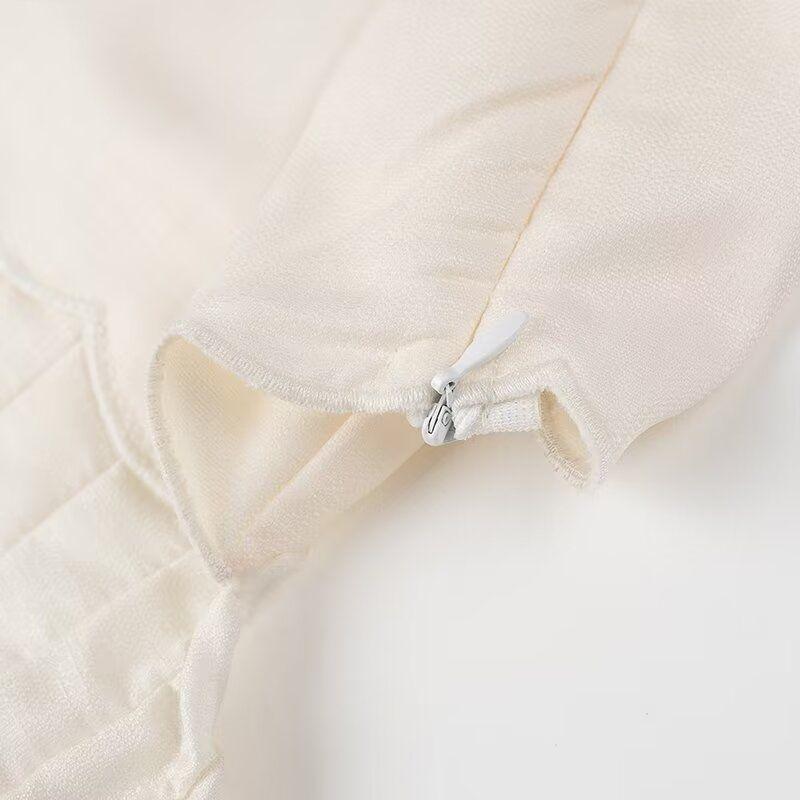 Kaslead New Arrival Women's Clothing Fashion Style Fashion Casual Embroider Printing Slip Dress