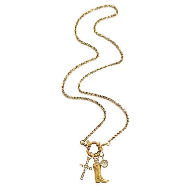 

Beautiful Crosses Pendant Necklace with Adjustable Chain Necklace Women Long Length Perfect for Daily Wear and Gifts 1