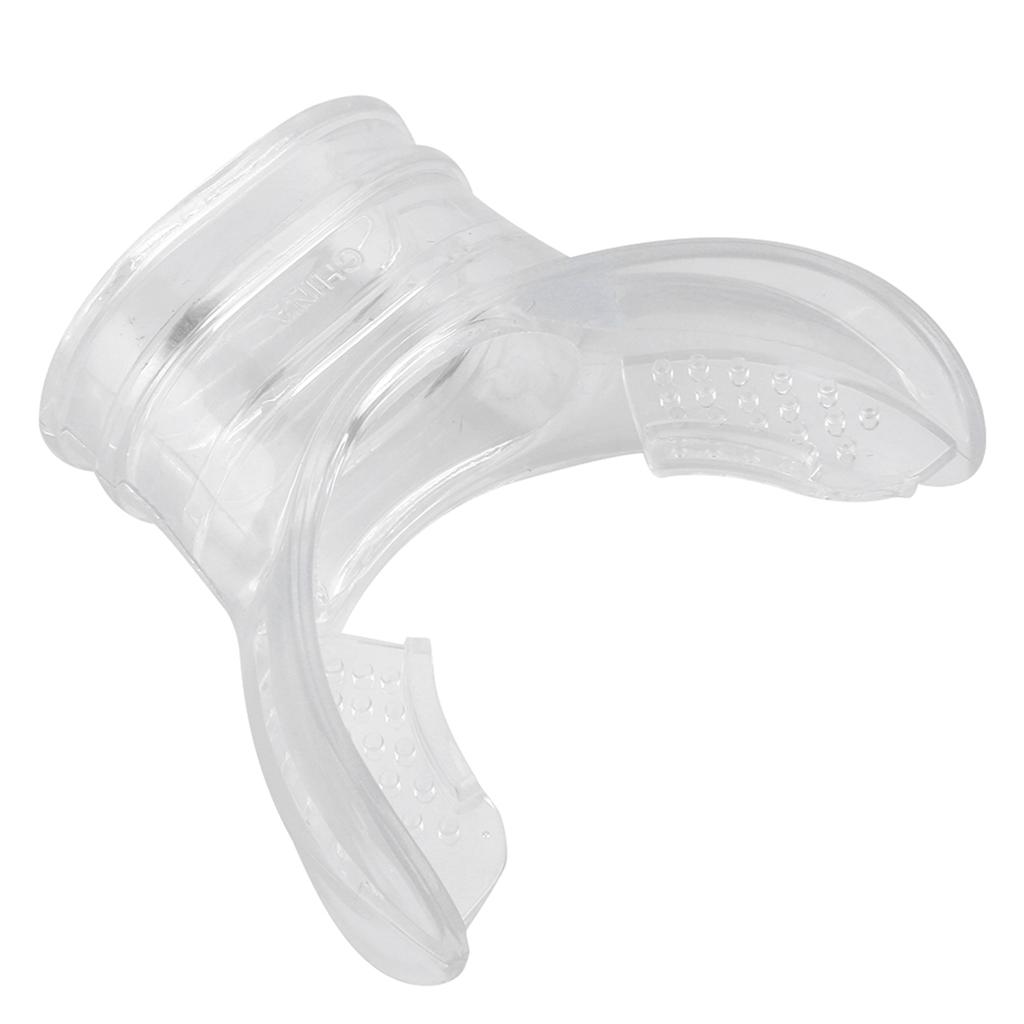 Transparent PVC Professional Scuba Diving Standard Bite Mouthpiece