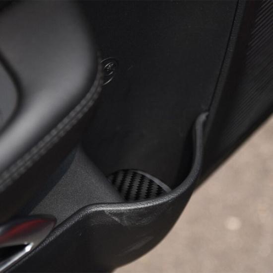 6pcs Carbon Fiber Door Handles Bowl Trim Cover for Dodge Challenger 2015-