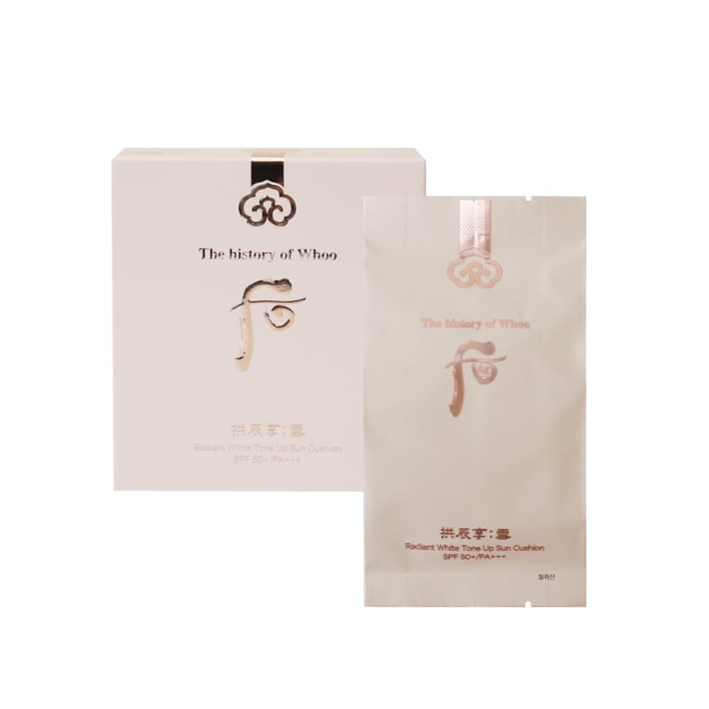 

The Whoo Gongjinhyang Seol Отбеливающий тональный солнцезащитный кушон 13г SPF50+PA+++ Сменный блок