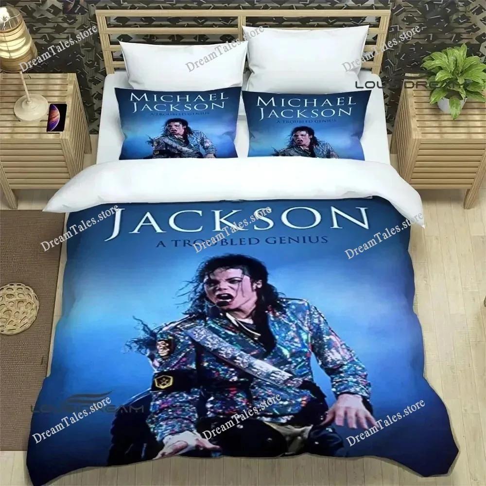 Michael Jackson Bedding Set Single Twin Full Queen King Size Bed Set Aldult Kid Bedroom Duvetcover Sets Bed Sheet Set 2025741