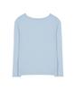 Nigaennikol Pixel Butterfly Graphic Top_Sky Blue