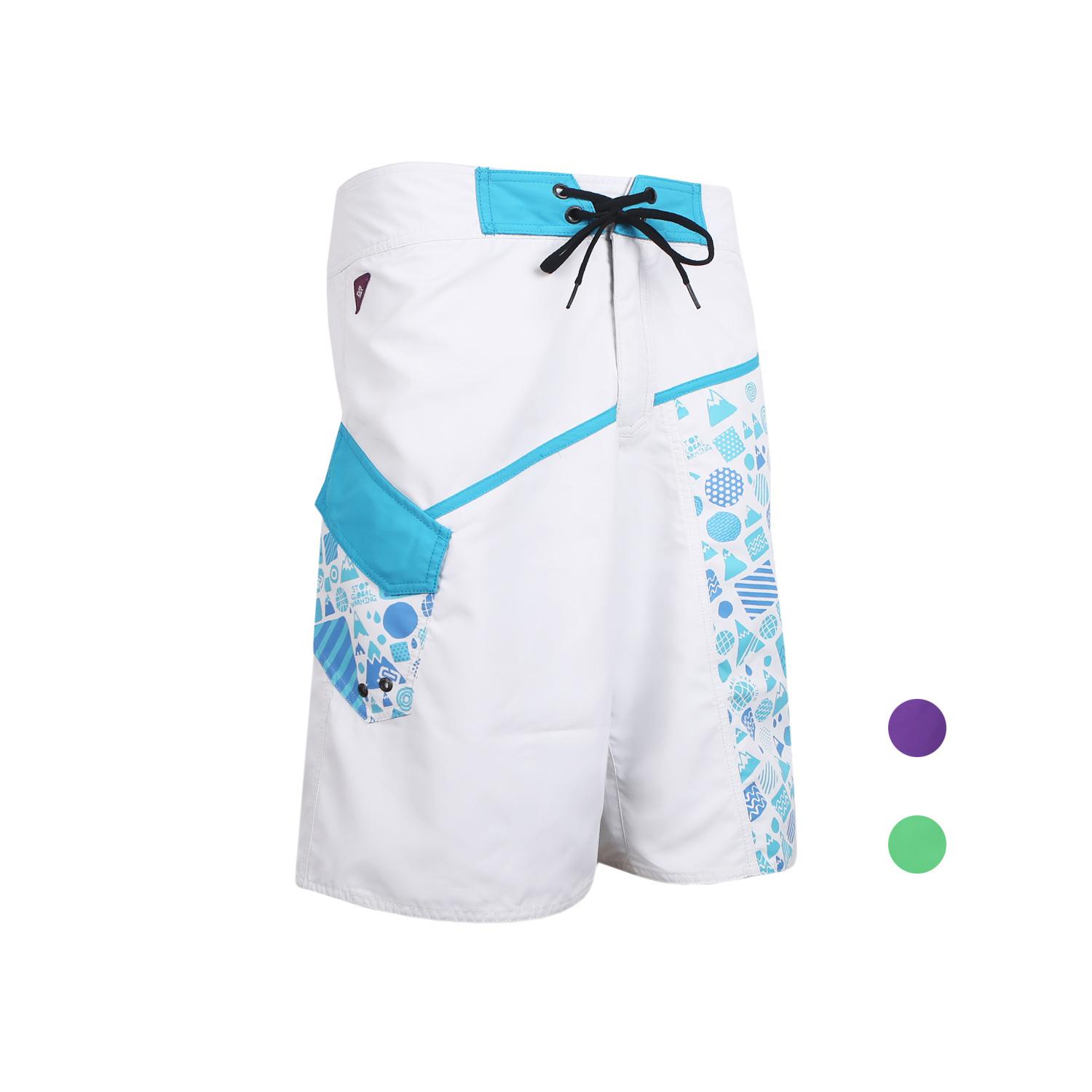 SUGAPOINT Men`S Surfing/Wakeboard Boardshorts. Pump Look/M