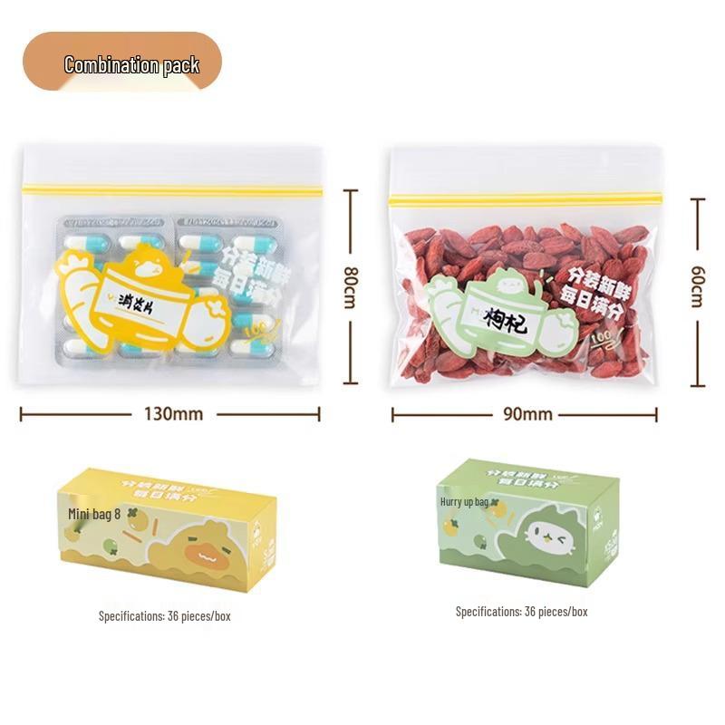 Sealable Baby Food Storage Bags for Infants & Toddlers - Fresh Keeping Snack Bags