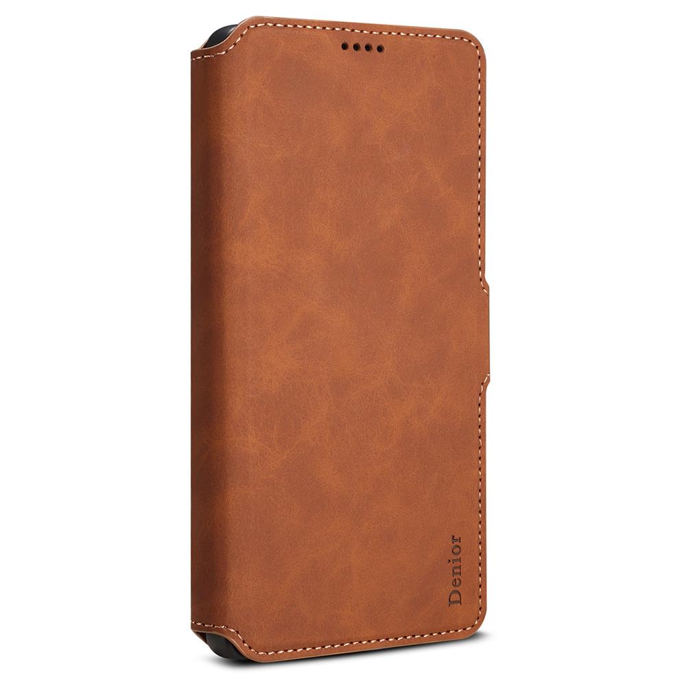 DENIOR B06 For Samsung Galaxy S24 Ultra Case Magnetic Detachable Wallet Stand Leather + TPU Phone Cover