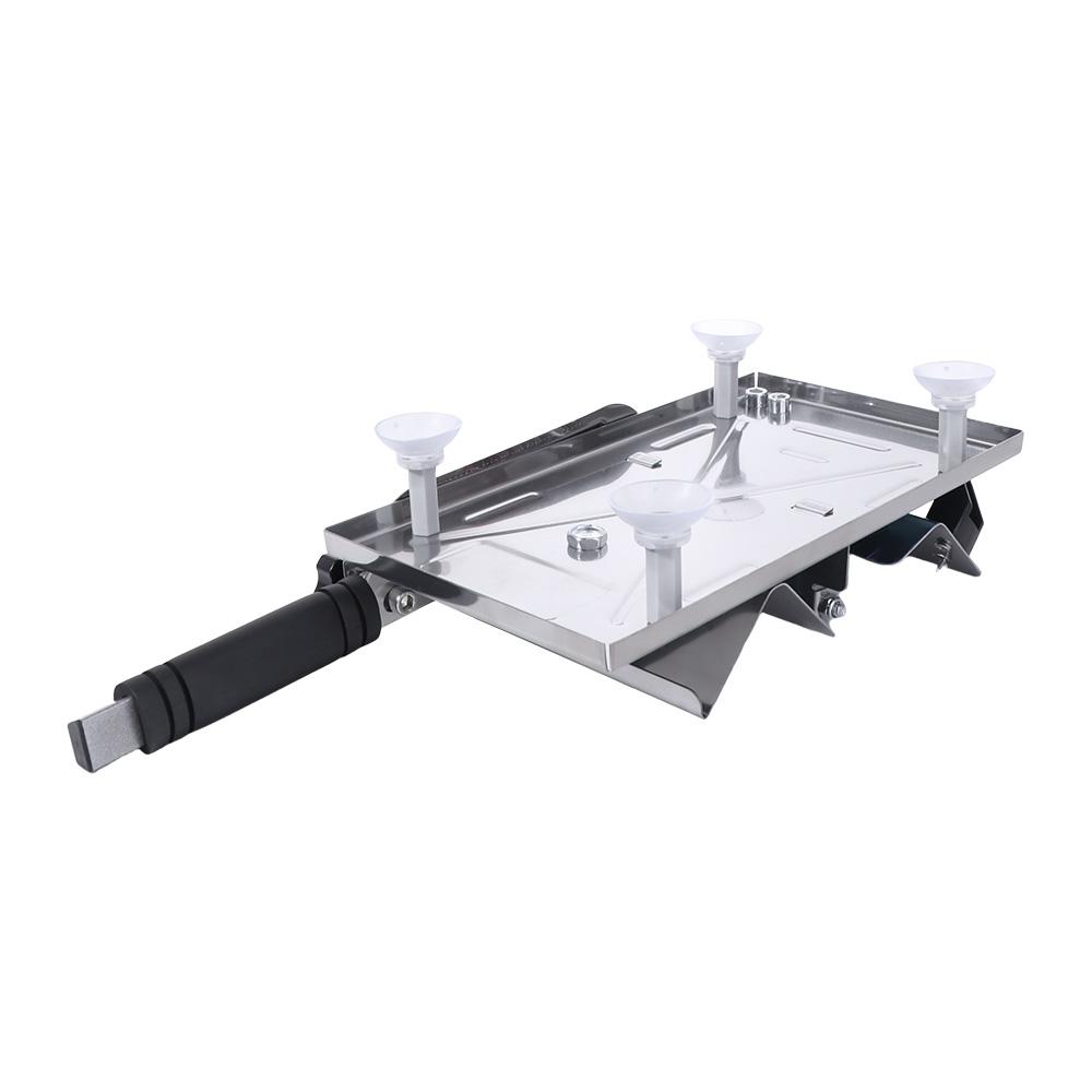 Stainless Steel Meat Slicer Manual Spring Design Meat Cutter Rust-proof Anti-slip Sucker Food Slicing Machine Hot Pot