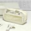 With Ita Display Window Pencil Case Double Layers Stationery Bag Pencil Pouch  Students