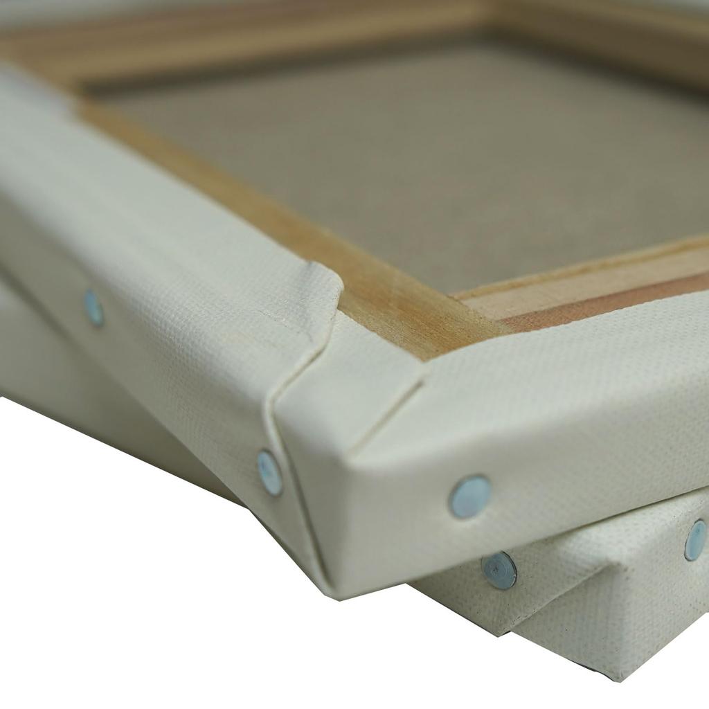 Yume Art Supplies Limited Edition Stretched S30 X Medium for Oil and Acrylic Painting Canvas, Square, (910 910mm), 100% Linen, Grain,