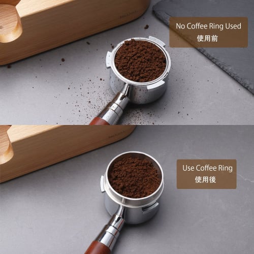 Coffee Dosing Ring, Espresso Dosing Funnel, Stainless Steel Coffee Ring, Replacement Dosing Ring, Stainless Steel (Dosing Ring - Fits Portafilter 51mm