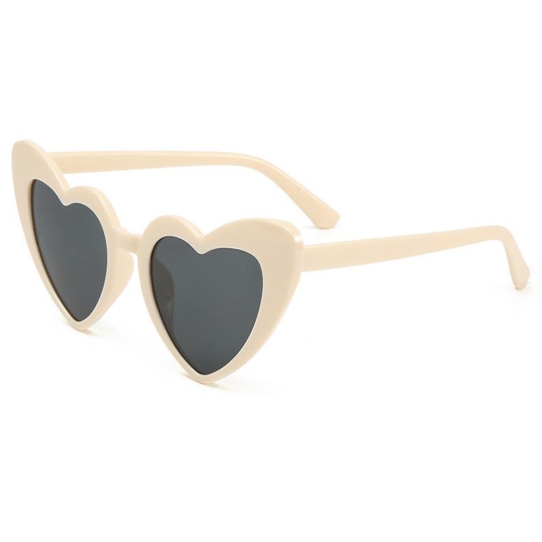 2022 Heart-shaped European & American Style Women's Fashion Slimming Sunglasses