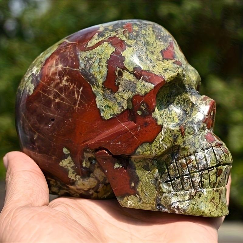 Dragon Blood Skull Crystal Stones for Unique Christmas Decor