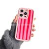 Fresh literary powder pattern mobile phone case for Apple 17promax dust 16/15/14/13/12/11 Pro
