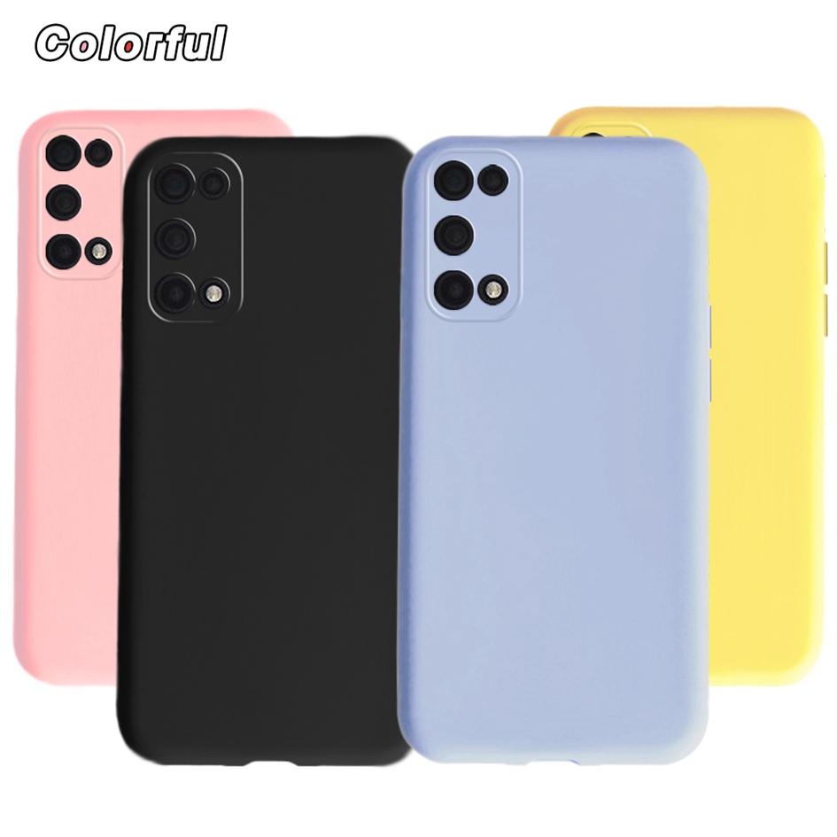 Für Realme 7 5G Hülle Abdeckung Für Realme V5 Q2 Narzo 30 Pro 5G Süßigkeiten Silikon Handyhüllen Weiche Abdeckung Für Realme7 5G RMX2111 Gehäuse