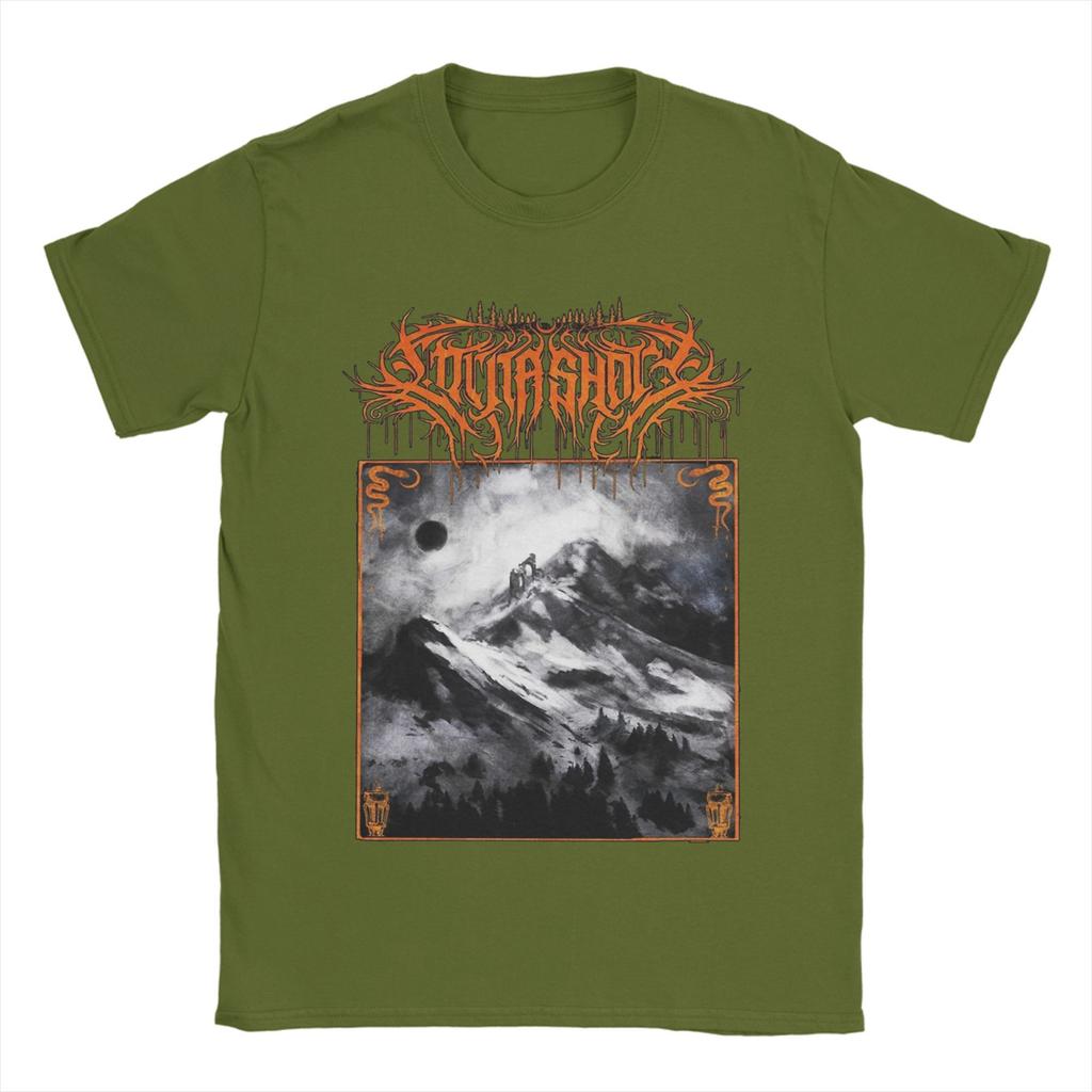 Men Genres Deathcore Lorna Shore Logo T Shirts 100% Cotton Tops Amazing Short Sleeve O Neck Tee Shirt New Arrival T-Shirt