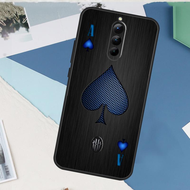 Ace of Spades Case For ZTE Nubia Red Magic 10S 11 10 9 8 8S 9S Pro Plus 6 7 6S 7S Pro 5G 6R 10 Air Cover