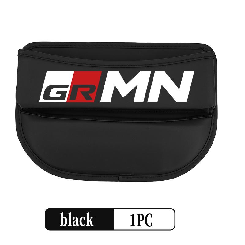 For Toyota Car Seat Organizer Leather Crevice Storage Box Auto Accessories GR MN Corolla Yaris Aygo Prius RAV4 Crown CHR Camry