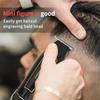 Rechargeable Electric Hair Clipper & Trimmer with Digital Display for Shaving, Balding, and Oily Scalps