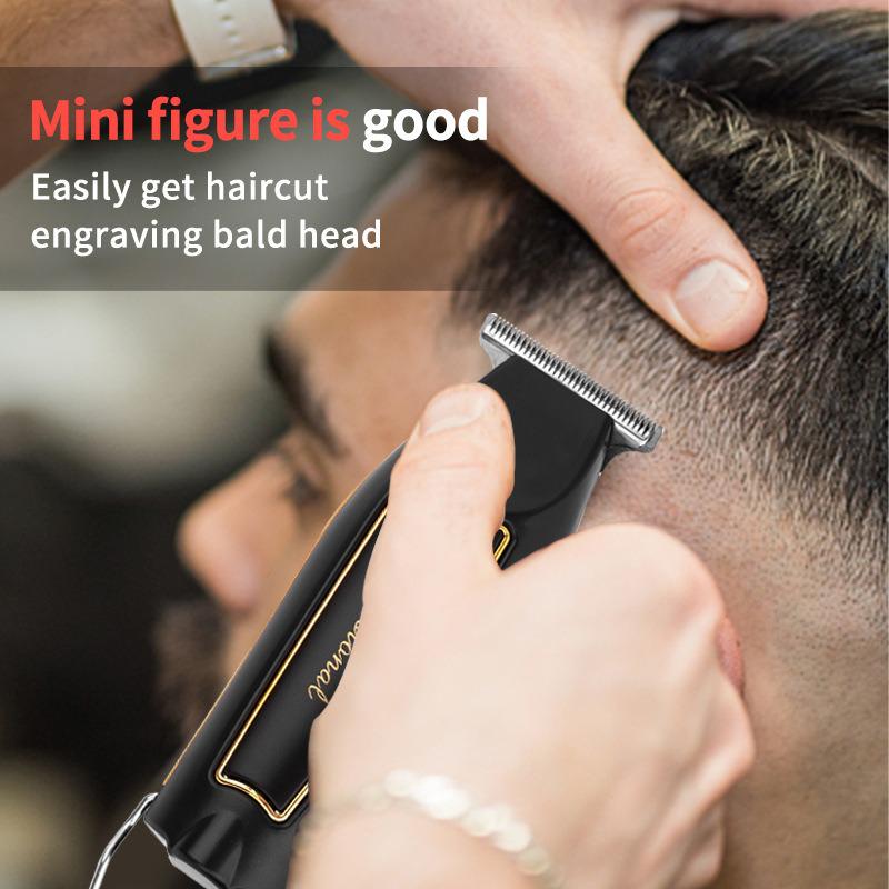 Rechargeable Electric Hair Clipper & Trimmer with Digital Display for Shaving, Balding, and Oily Scalps
